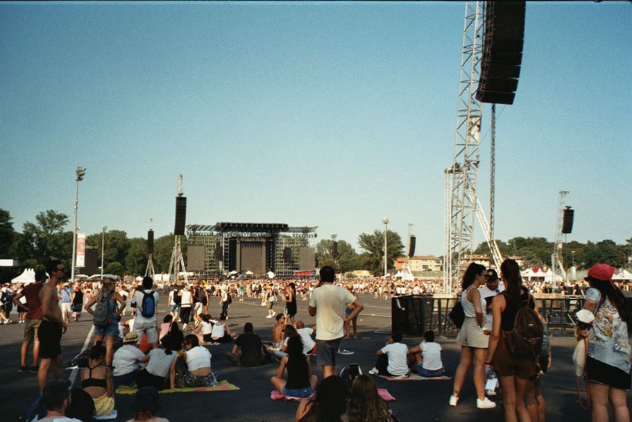 palco del concerto di Live Aid 1985